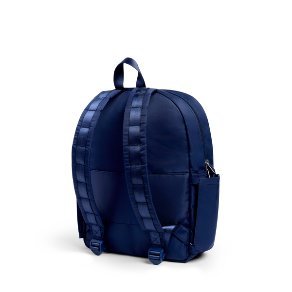 STATE Bags | Kane Kids Backpack Nylon Puffer Blue Chevron