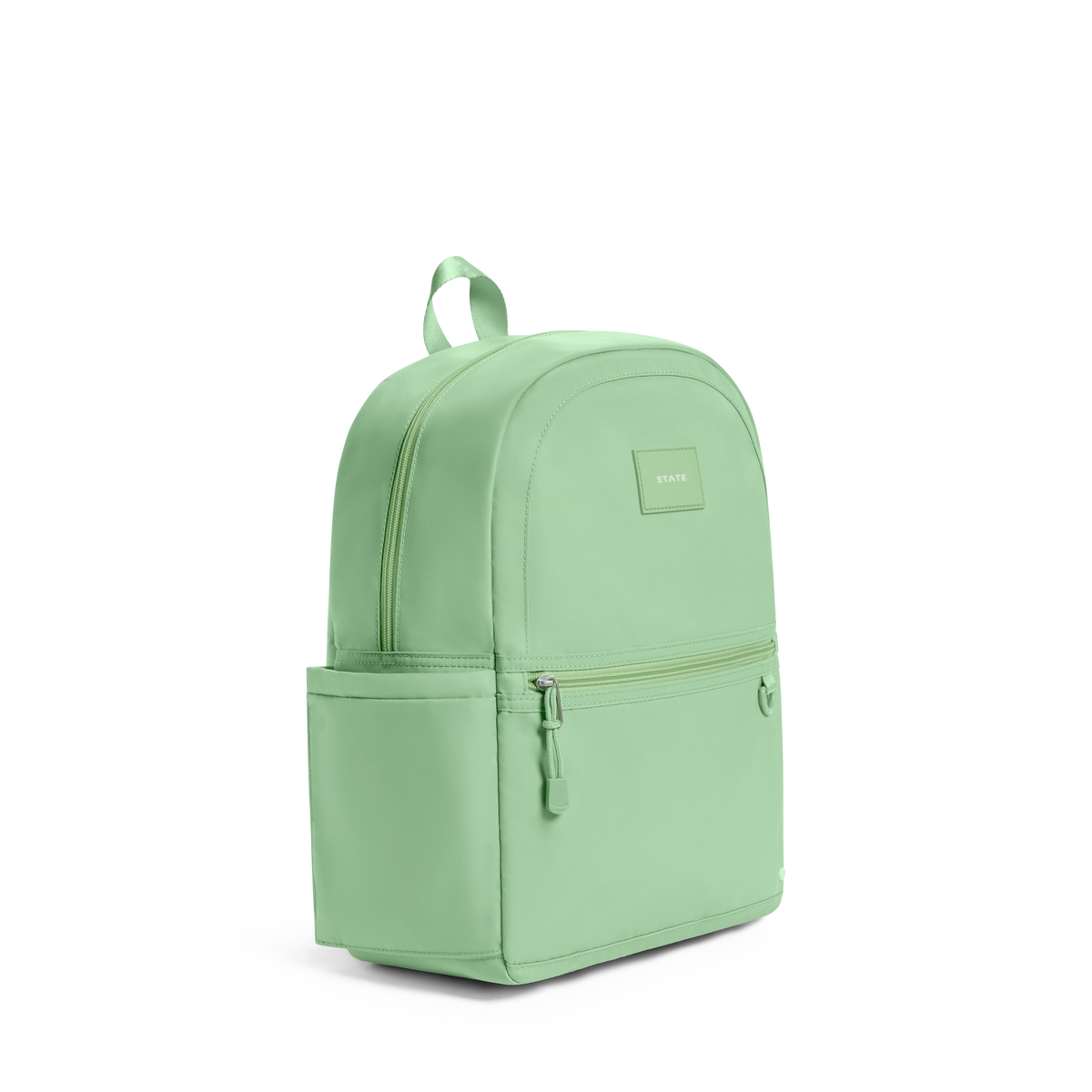 STATE Bags Kane Backpack Green Front Side View Click to Zoom