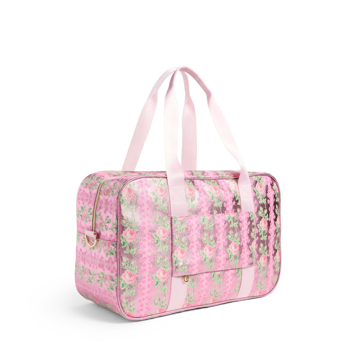 STATE x LoveShackFancy Rockaway Duffle Blooming Heirloom Back View Click to Zoom