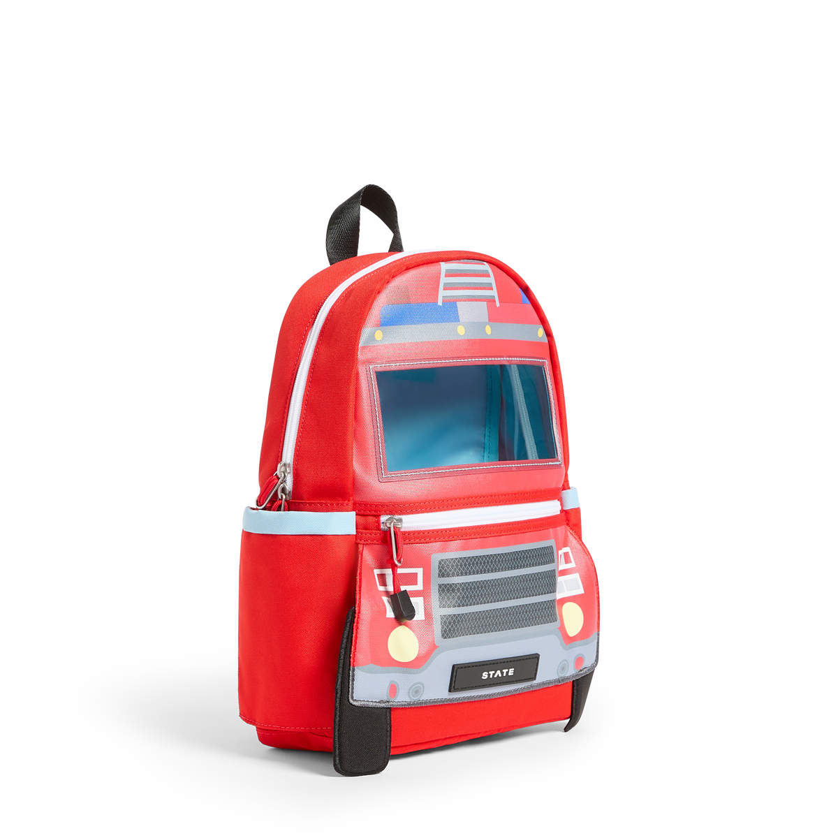 STATE Bags | Kane Kids Mini Backpack Recycled Polycanvas Firetruck STATE Bags | Kane Kids Mini Backpack Recycled Polycanvas Firetruck