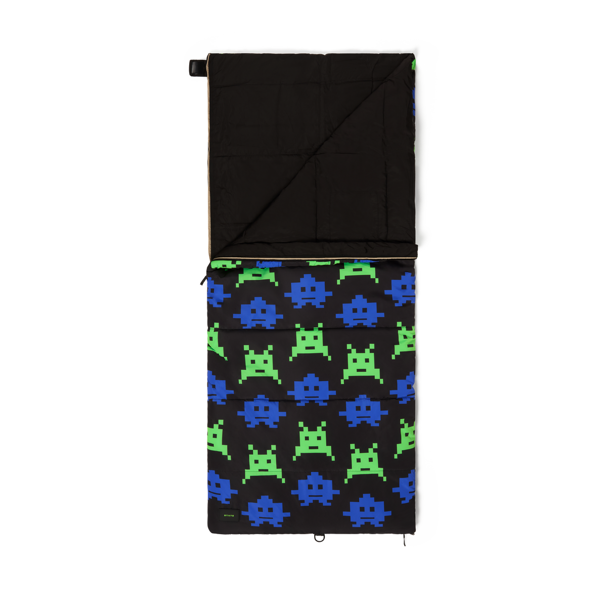 STATE Bags Redwood Sleeping bag arcade interior front view click to zoom