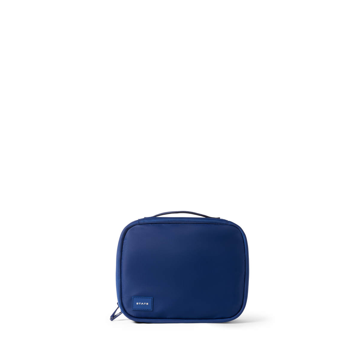 STATE Bags Bensen Toiletry Kit Navy Front View Click to Zoom