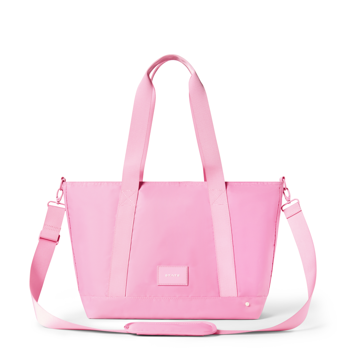 STATE Bags Graham Tote Pink Front View Click to Zoom