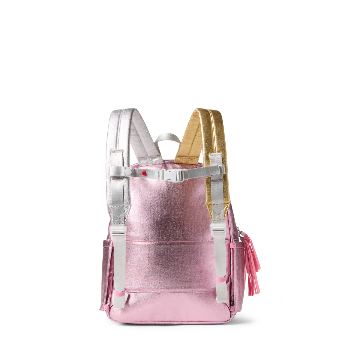 STATE Bags Detachable Chest Strap Silver Front View Click to Zoom