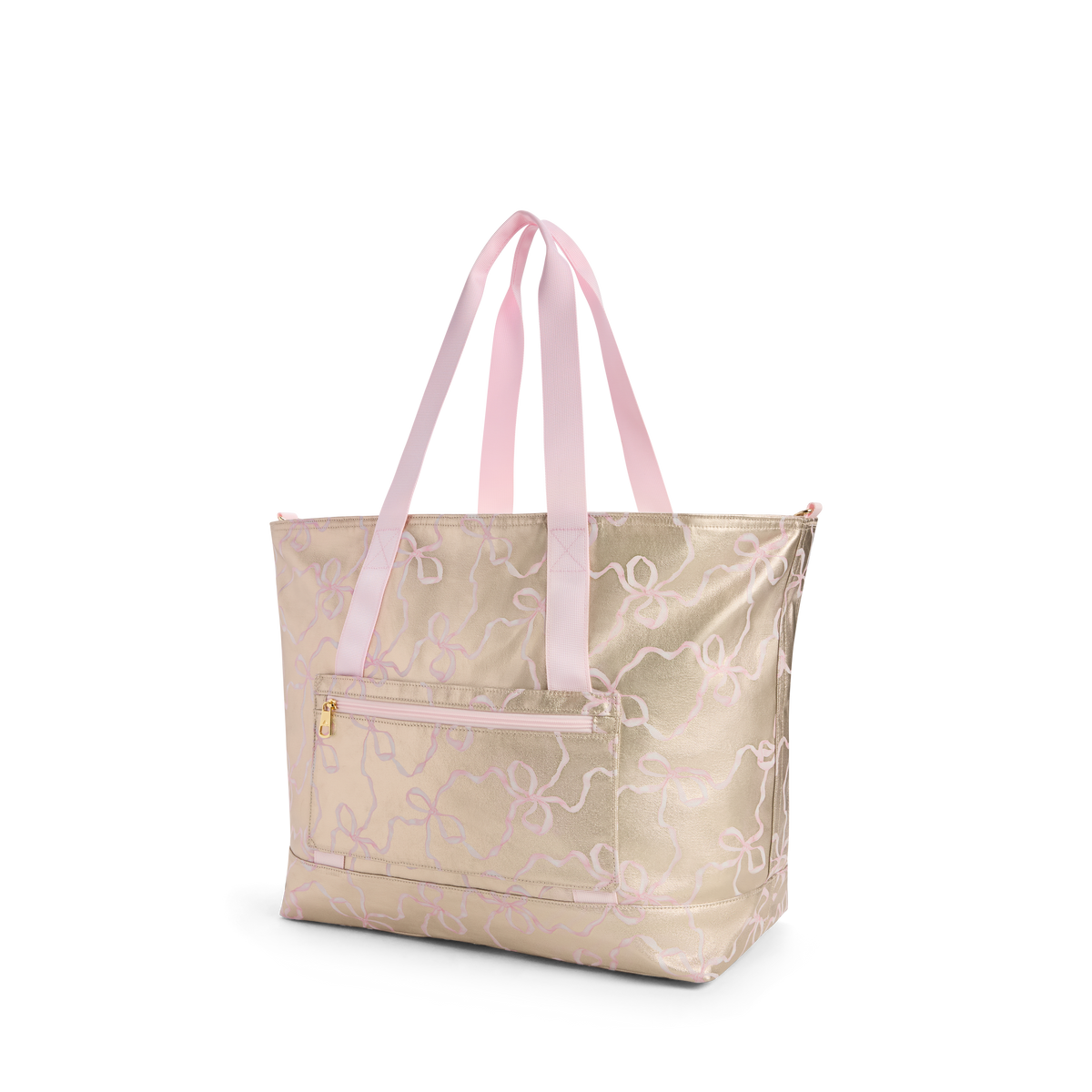 STATE x LoveShackFancy Graham XL Tote Fresh Powder Back View Click to Zoom