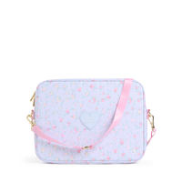 STATE x LoveShackFancy Allen Laptop Case Wildflower Blue front view click to zoom