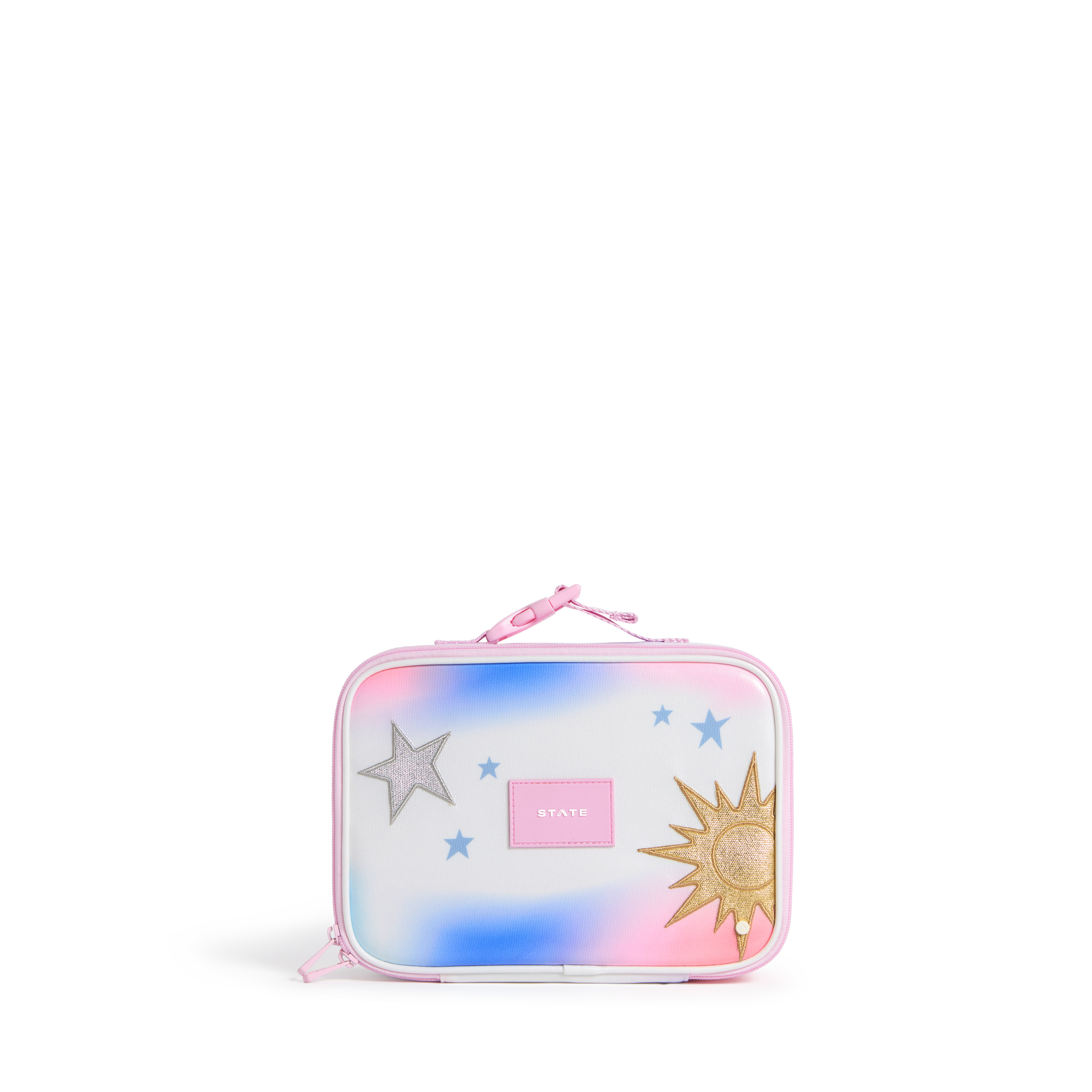 STATE Bags | Rodgers Lunch Box Metallic Clouds