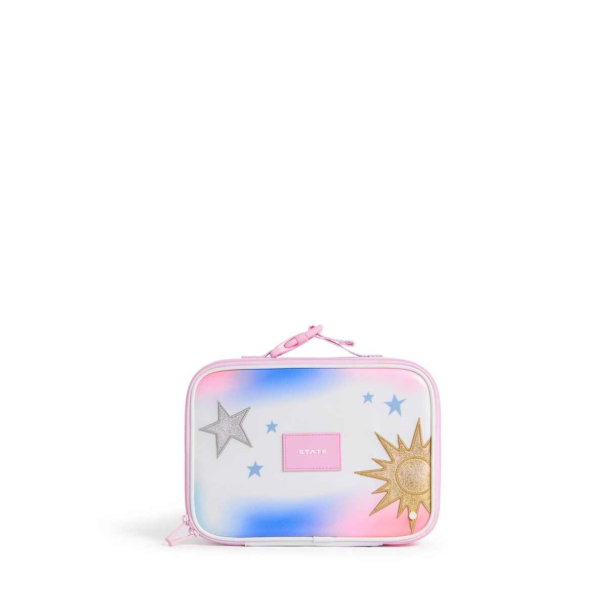 STATE Bags | Rodgers Lunch Box Metallic Clouds