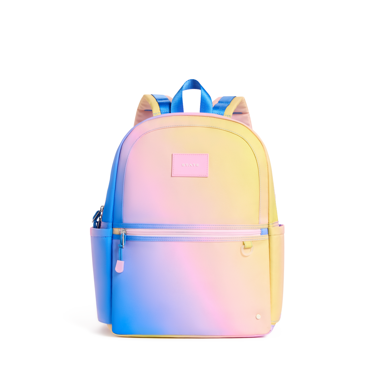 blue pink mini backpack Girls: After The Bell Patchwork Quilted Shop the Mint Exclusive Design Stephen Joseph - All Over
