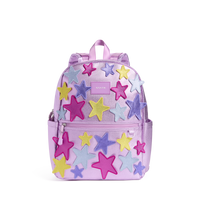 STATE Bags Kane Kids Backpack Metallic 3D Stars Front View Click to Zoom