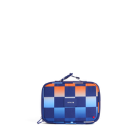 STATE Bags Rodgers Lunch Box Recycled Poly Canvas Gradient Checkerboard Front View Click to Zoom