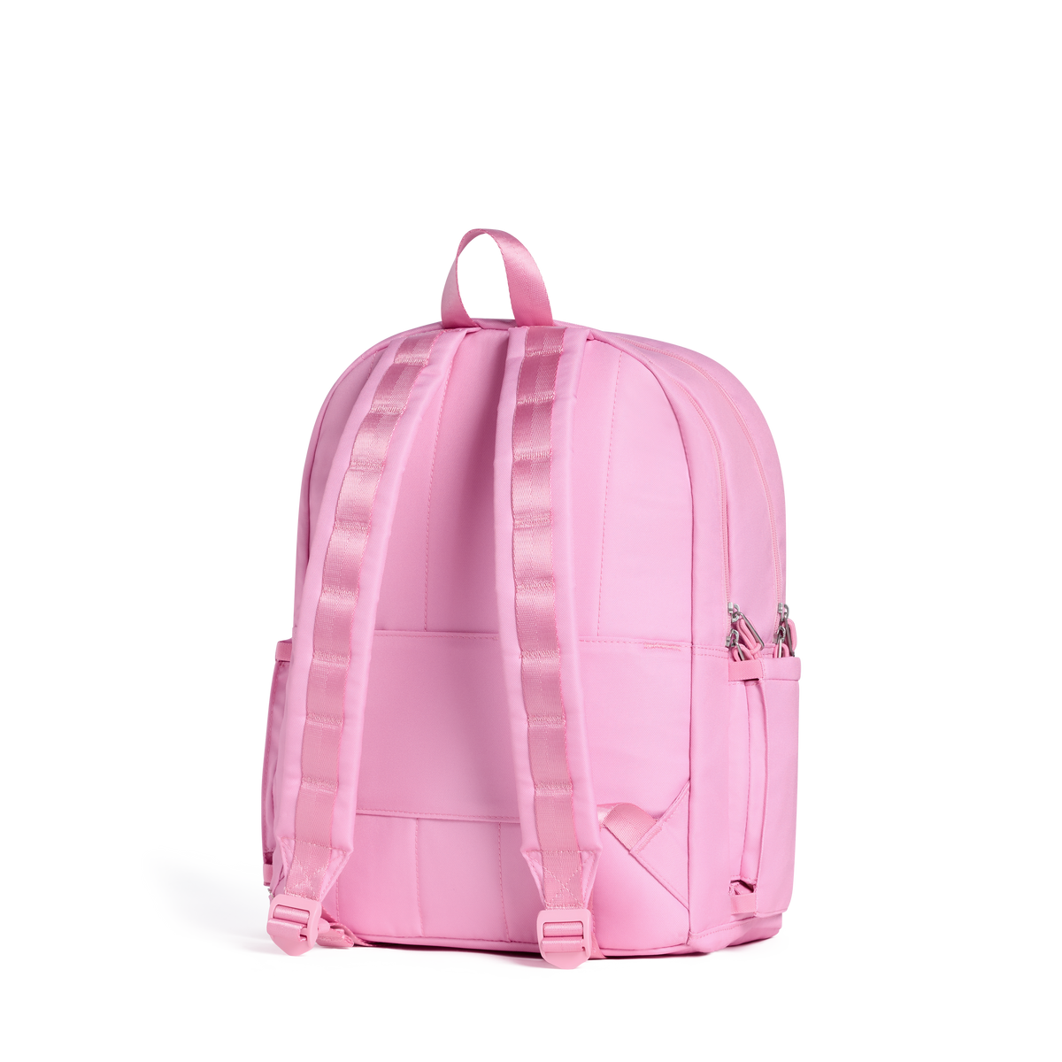 STATE Bags Kane Double Pocket Backpack Pink Back View Click to Zoom