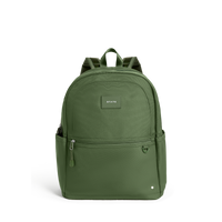 STATE Bags Kane Double Pocket Large Olive Front View Click to Zoom