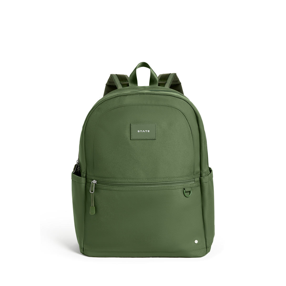 STATE Bags | Kane Kids Large Backpack Nylon Chevron Puffer Blue | Back ...