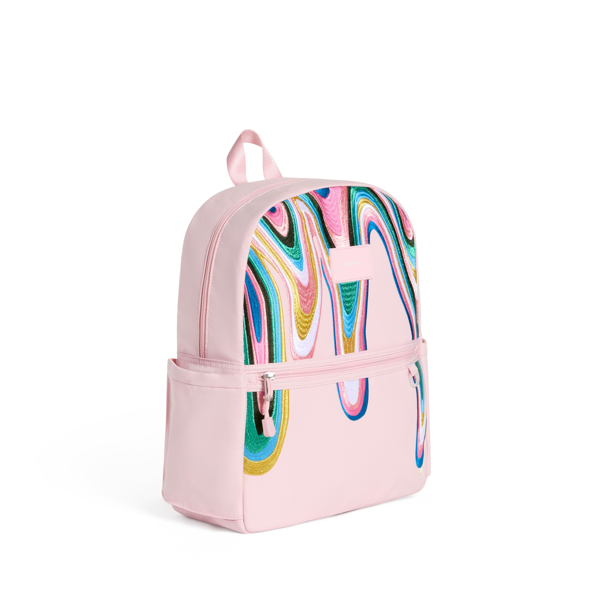 STATE Bags Kane Backpack Paint Wave Side View Click to Zoom