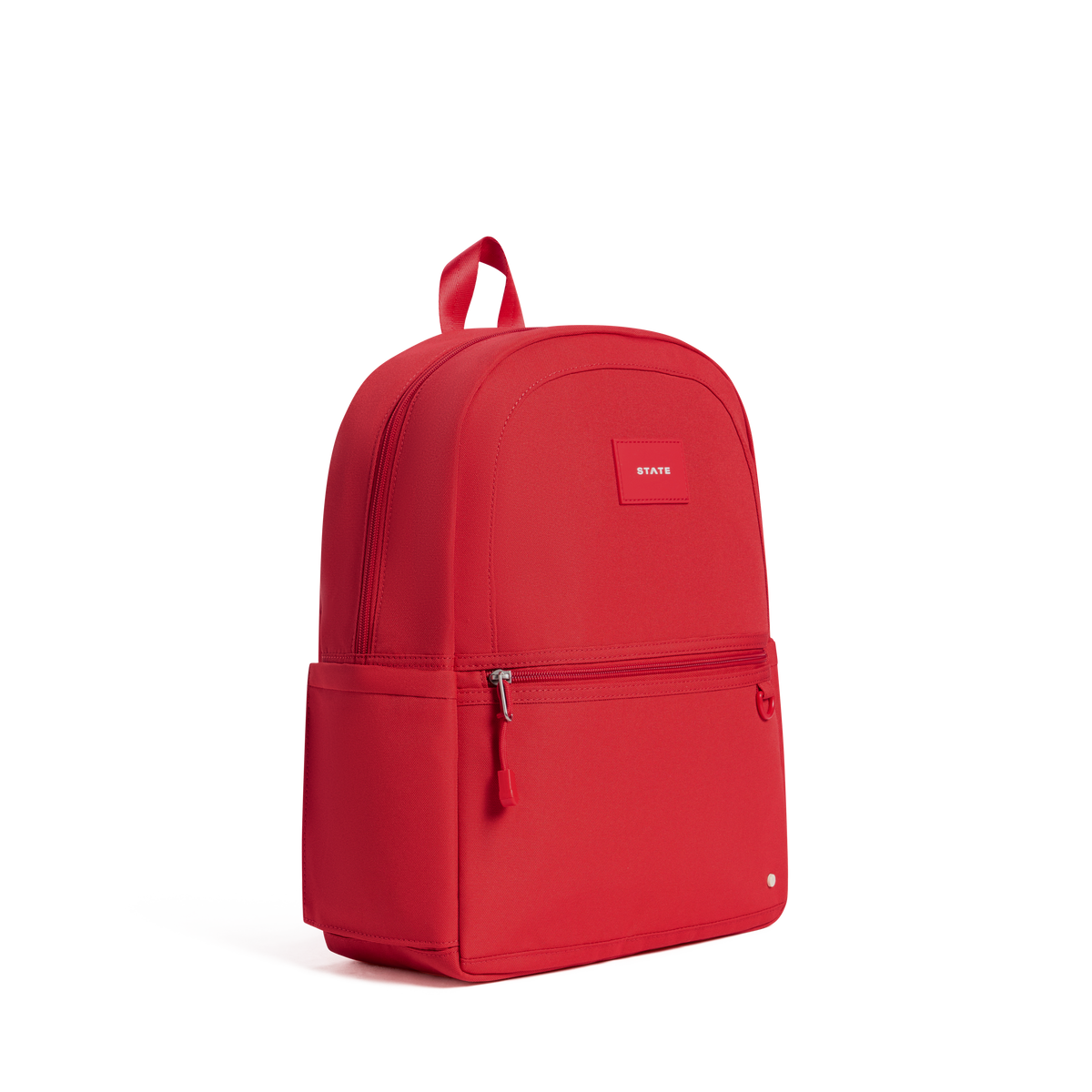 STATE Bags Kane Backpack Red Side View Click to Zoom