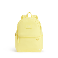 STATE Bags Kane Backpack Butter Yellow Front View Click to Zoom