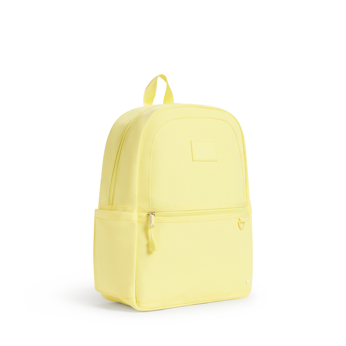STATE Bags Kane Backpack Butter Yellow Side View Click to Zoom