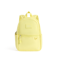 STATE Bags Kane Mini Backpack Butter Yellow Front View Click to Zoom