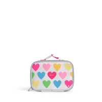 STATE Bags Rodgers Lunch Box Happy Fuzzy Hearts Front View Click to Zoom