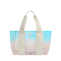 STATE x Gray Malin Wellington Cabana Tote Beach Umbrellas Front View Click to Zoom