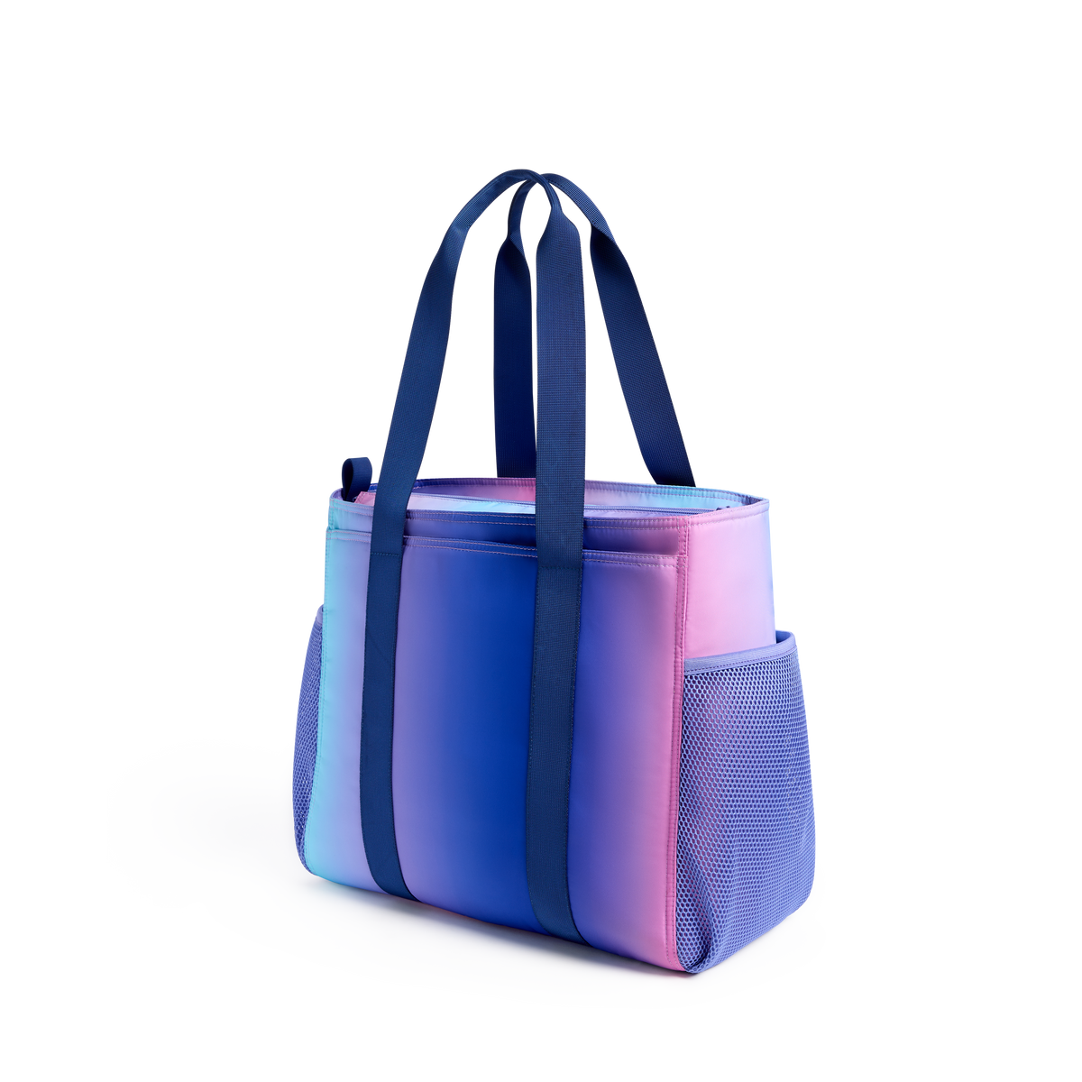 STATE Bags Riley Tennis Tote Ble/Pink Gradient Back View Click to Zoom