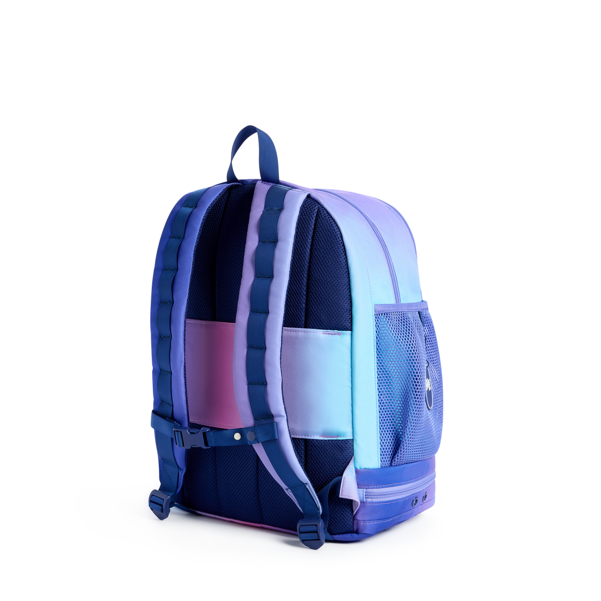 STATE Bags Ozzie Ball Bag Blue/Pink Gradient Back View Click to Zoom