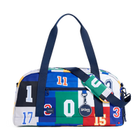 STATE Bags Fenway Sports Duffle Varsity Numbers Front View Click to Zoom