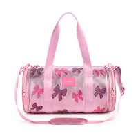 STATE Bags Felix Dance Duffle Patchwork Bows Front View Click to Zoom