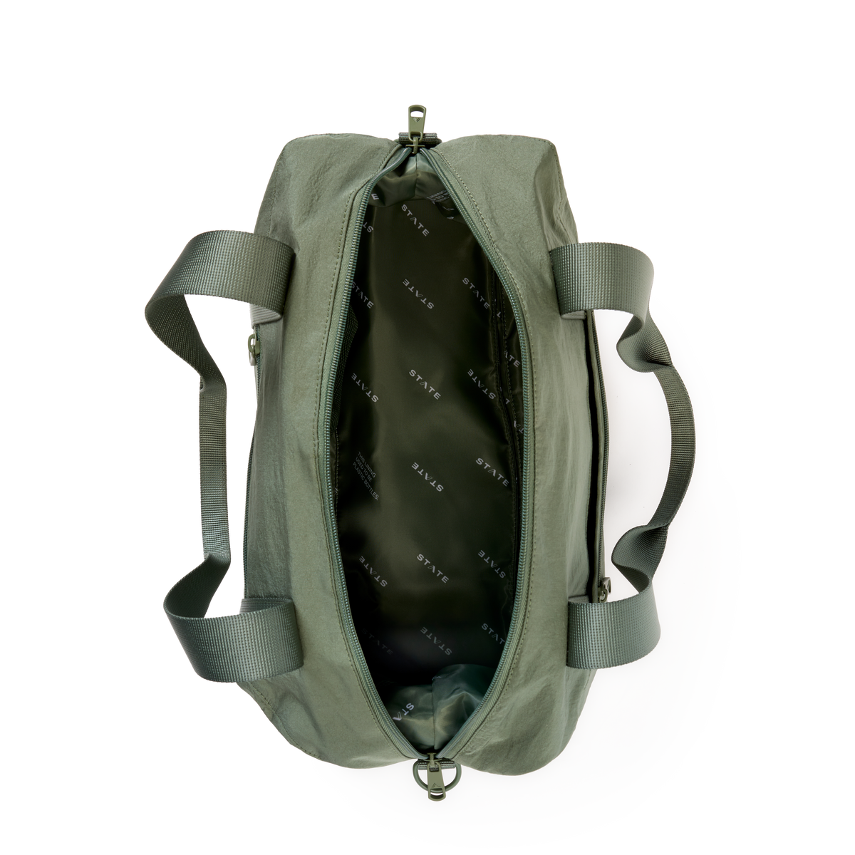STATE Bags Harlow Carryall Back Overhead Interior View Click to Zoom