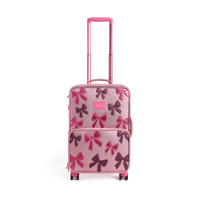 STATE Bags Logan Carry-On Suitcase Patchwork Bows Front View Click to Zoom