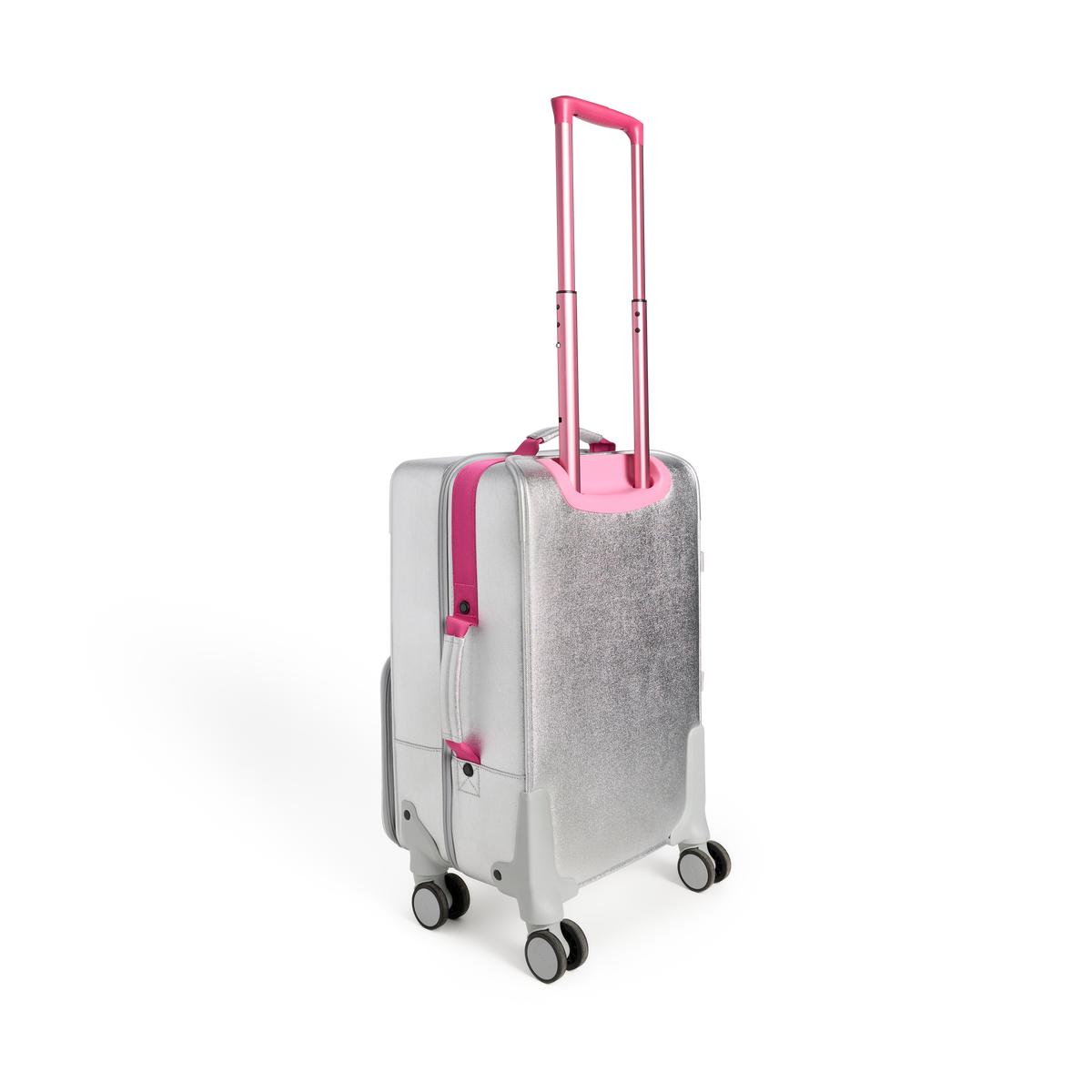 STATE Bags Logan carry-On Suitcase Happy fuzzy Hearts back View Click to Zoom