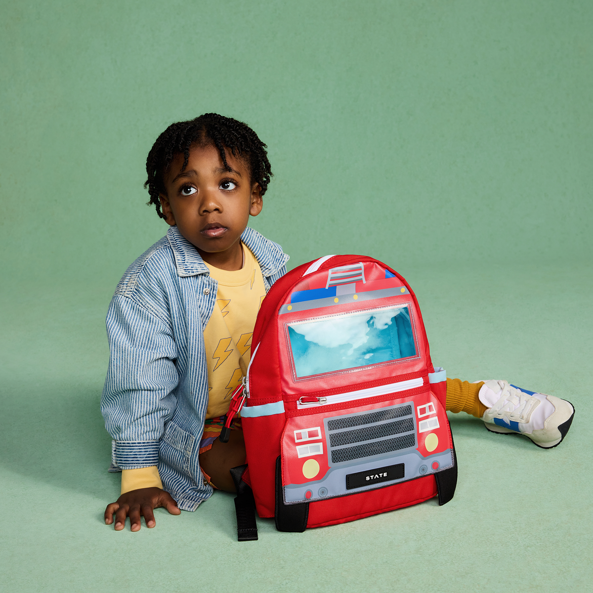 State Bags Kane Mini Backpack Firetruck