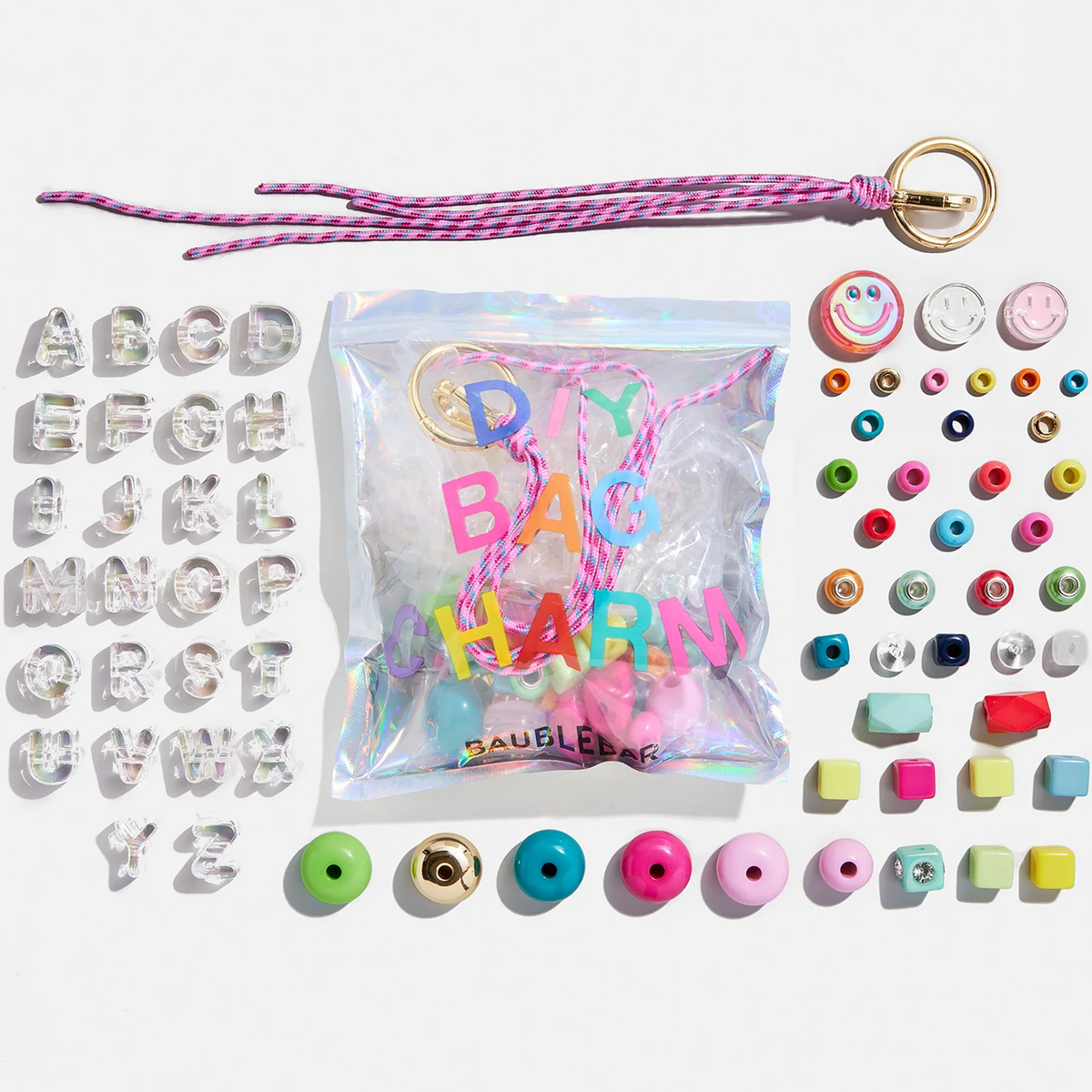 Bauble Bar Smiley Bag Charm Kit