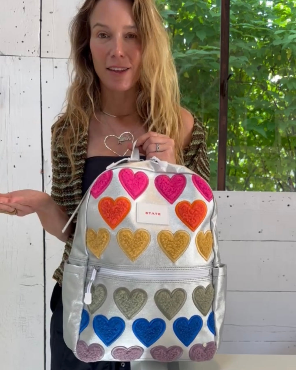 Video of Jacq walking through the Kane Kids Backpack