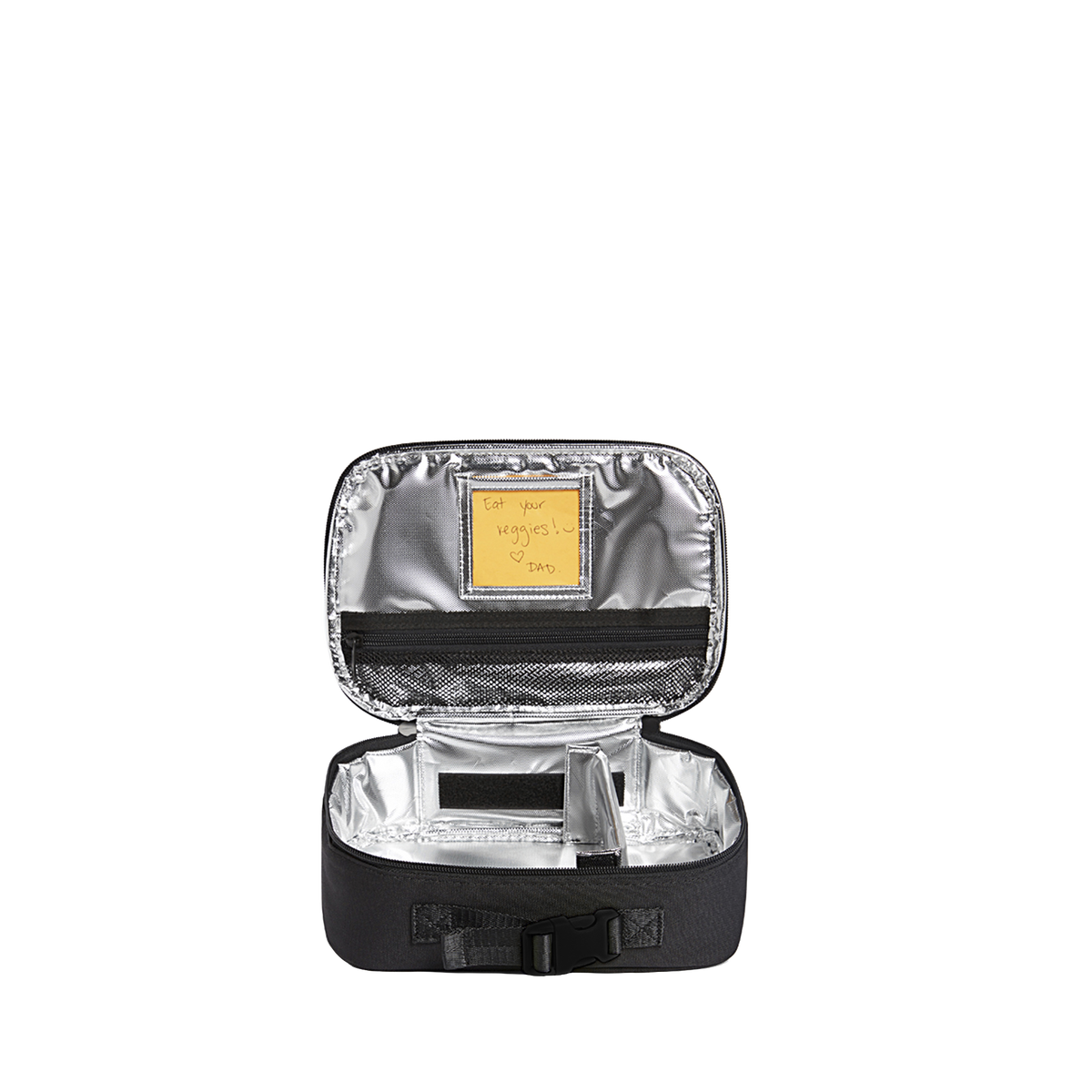 Image showing STATE Bags Rodgers Lunch Box Black Interior