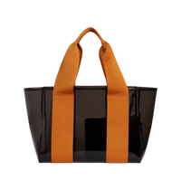 state bags Wellington cabana tote TPU black front view click to zoom