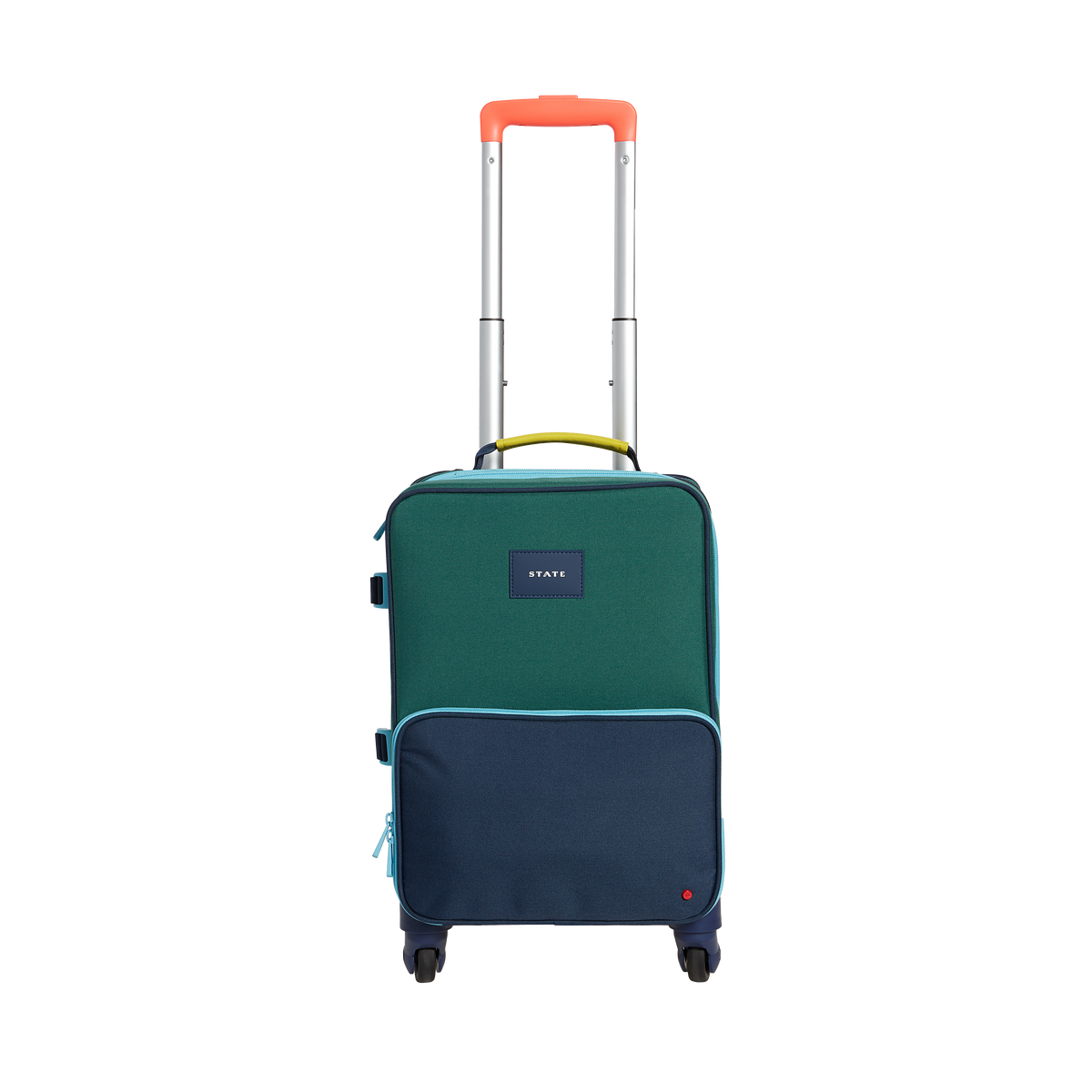 Mini Logan Suitcase Color Block Green/Navy