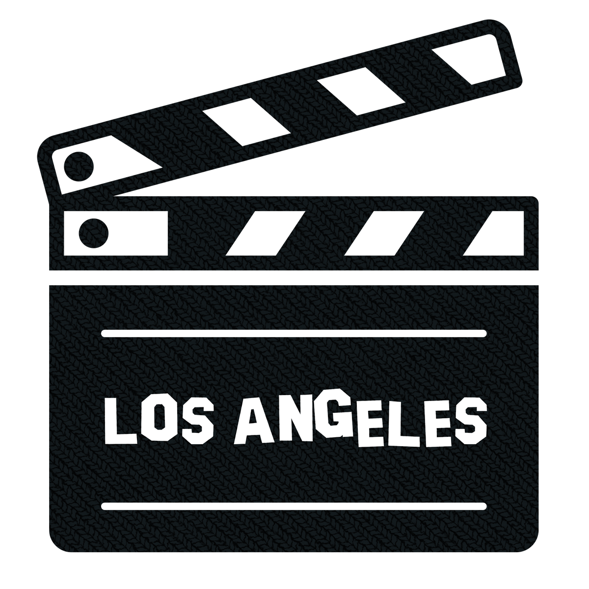 state bags black Los Angeles patch for backpacks front view click to zoom