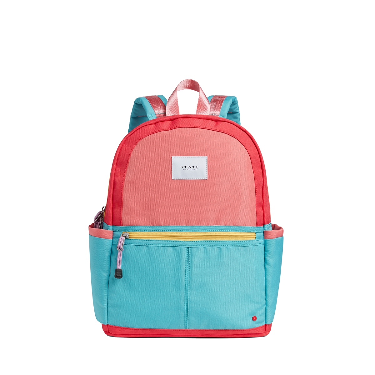 Kane Kids Backpack Color Block Pink/Mint