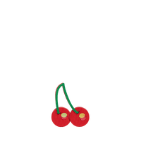  STATE bags cherry Charm Polyester Canvas red front view click to zoom