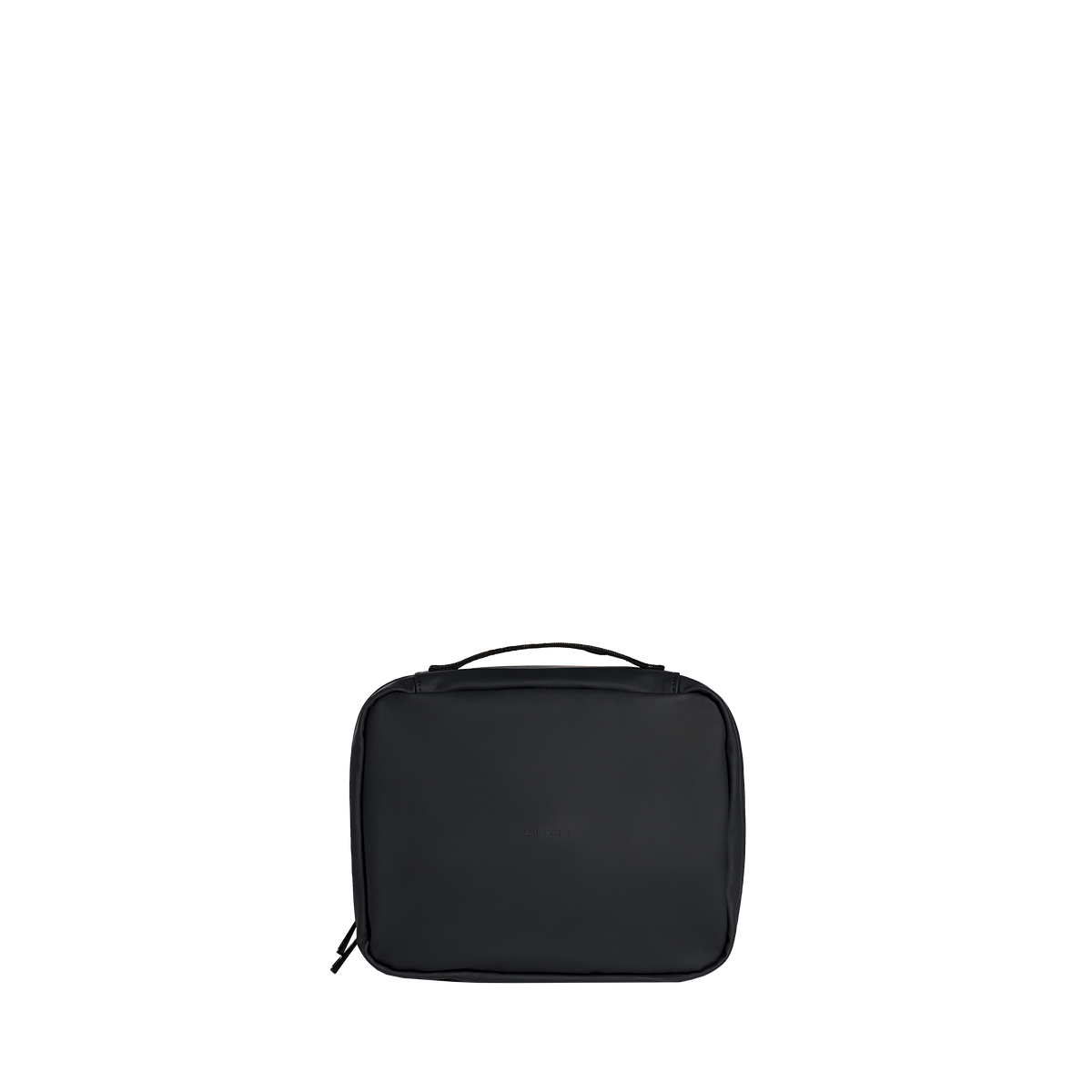 black travel toiletry bag Bensen Dopp Kit Water Resistant Black