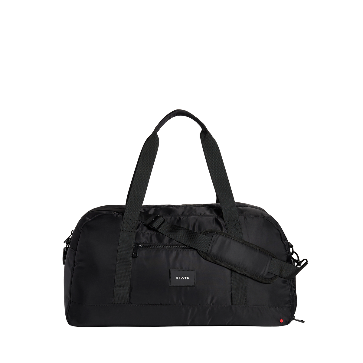 Work to Gym Duffel Bag in Black Franklin by STATE Bags