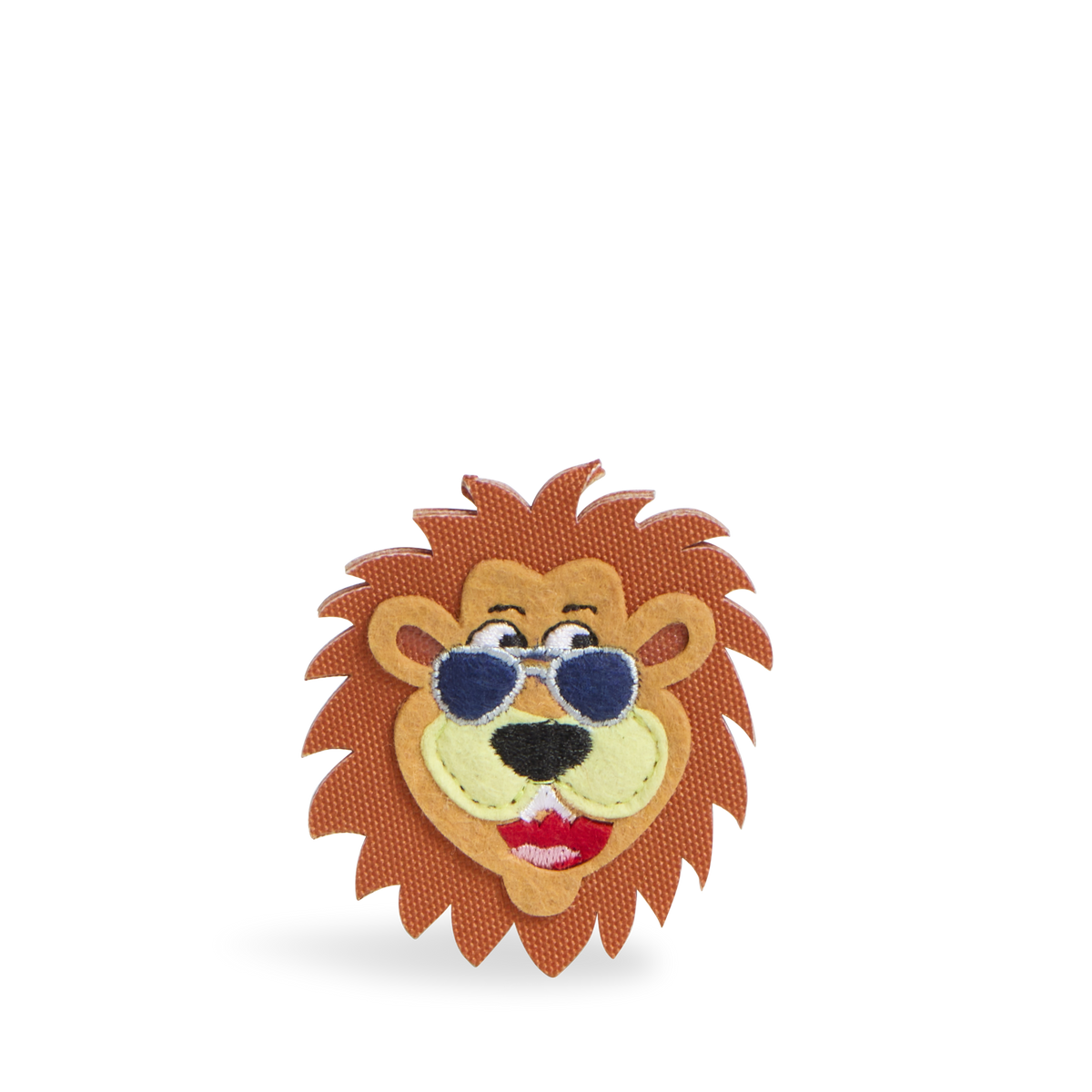 STATE bags lion charm Polyester Canvas orange front view click to zoom