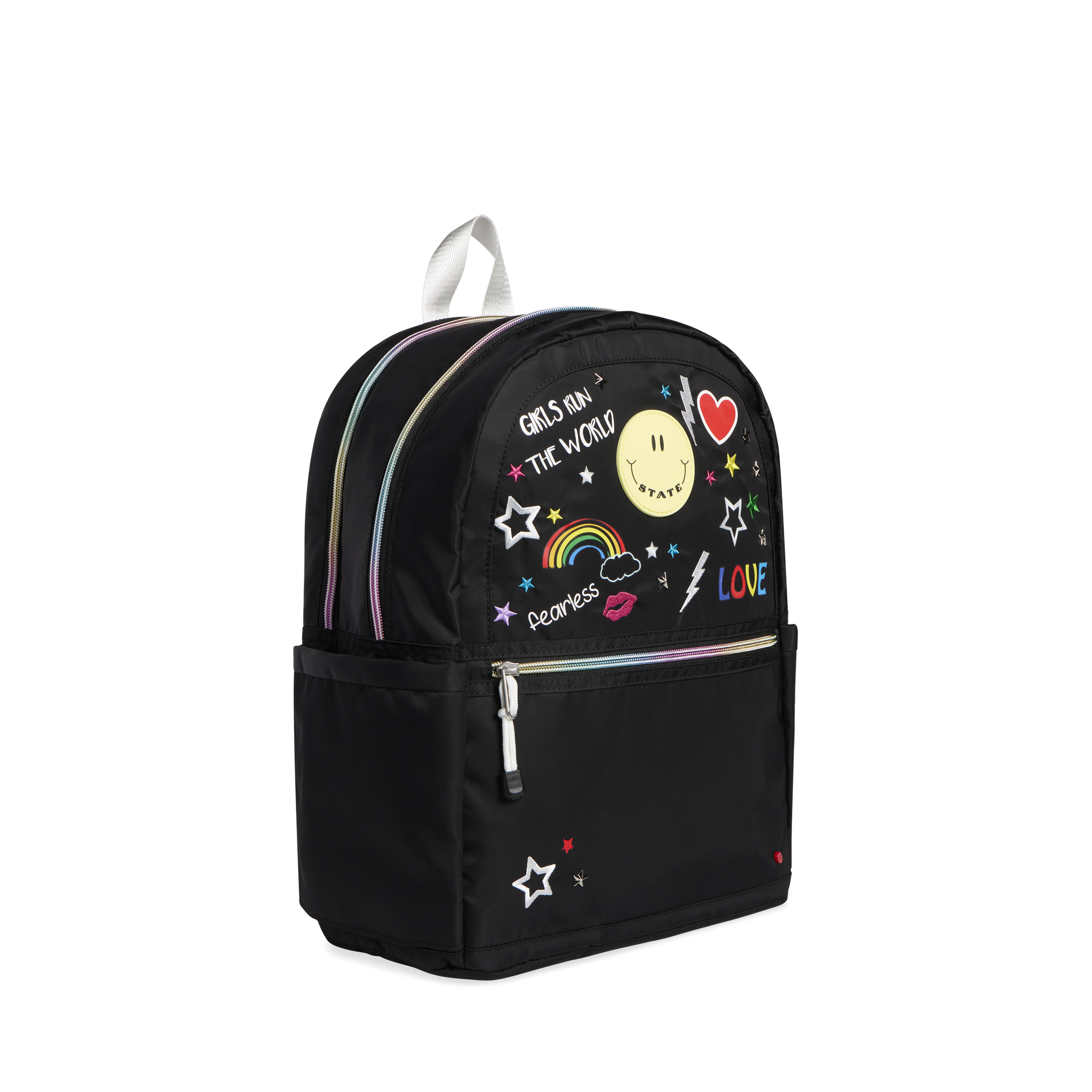 STATE Bags Kane Kids Double Pocket Nylon Girl Power