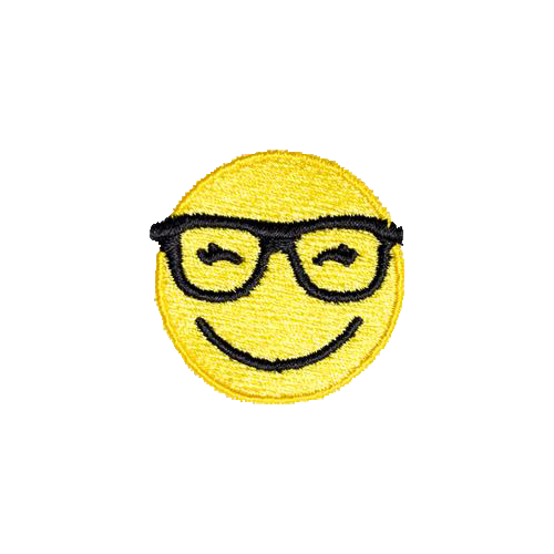 state bags yellow smiley face patch for backpacks front view click to zoom